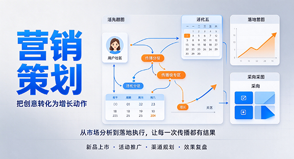垦利区营销策划